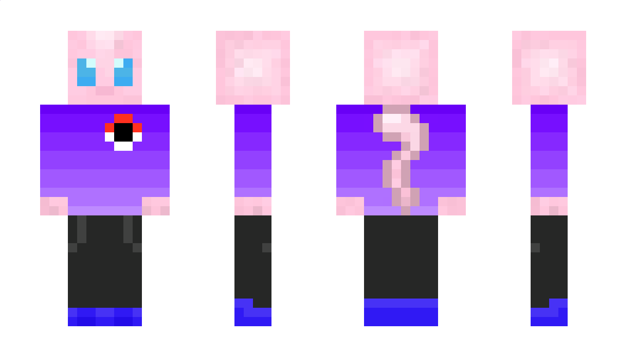 MewBlaster Minecraft Skin