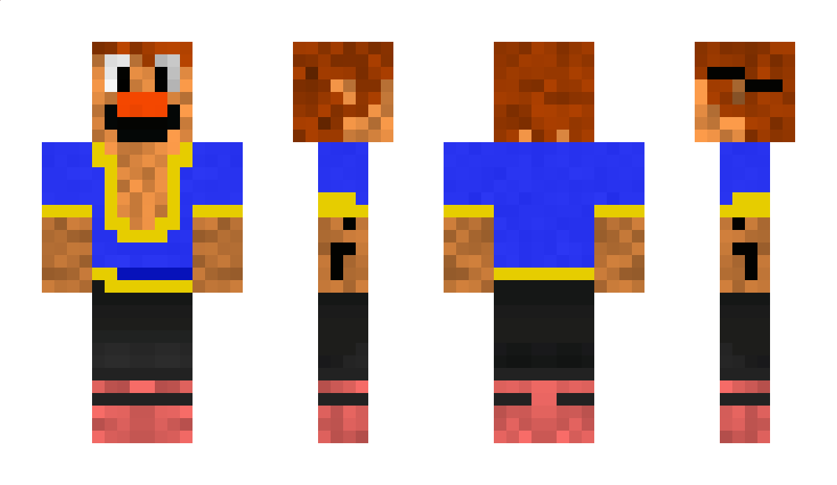 BASterd Minecraft Skin