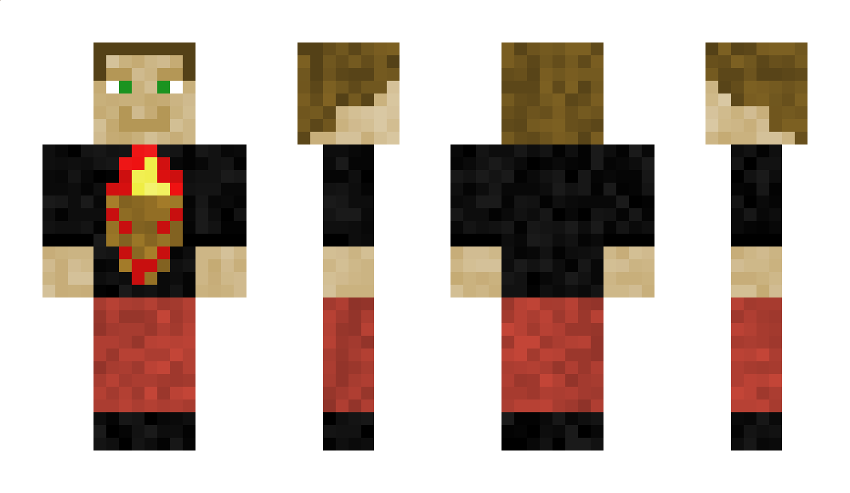 ManOnFire124 Minecraft Skin