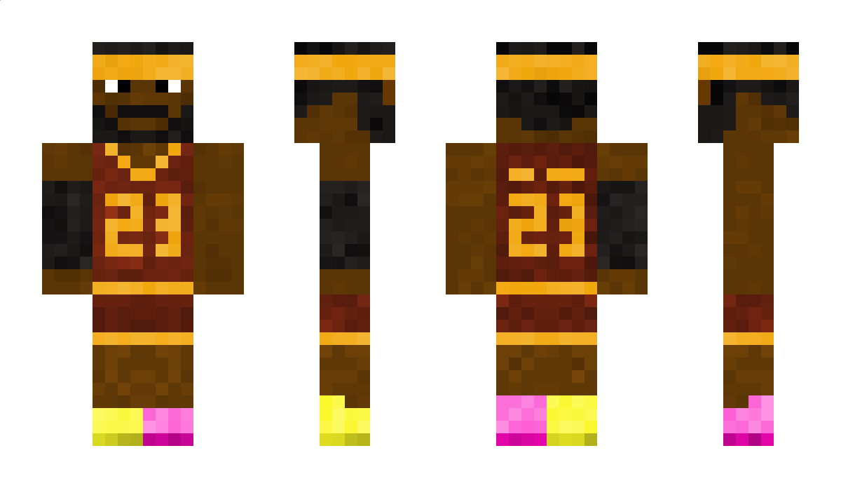 LeBronnnn Minecraft Skin