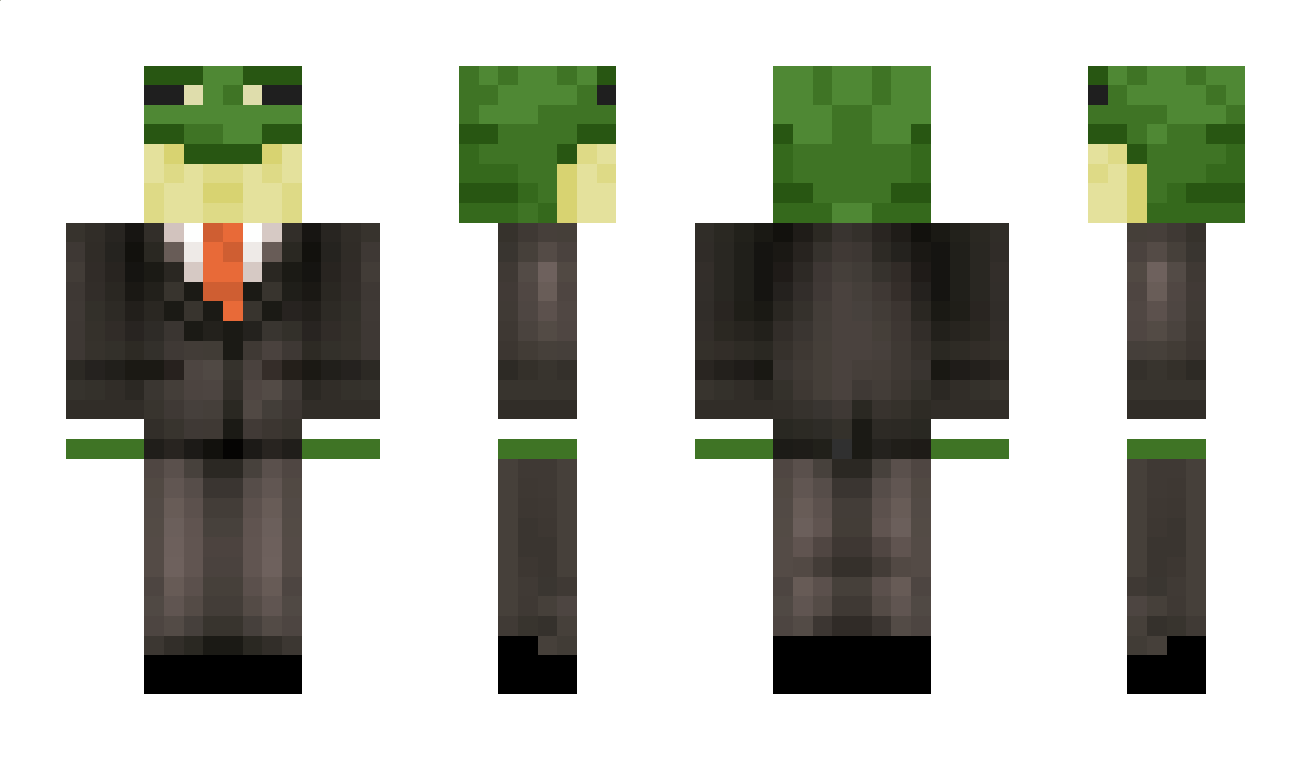 AgntFroggy Minecraft Skin