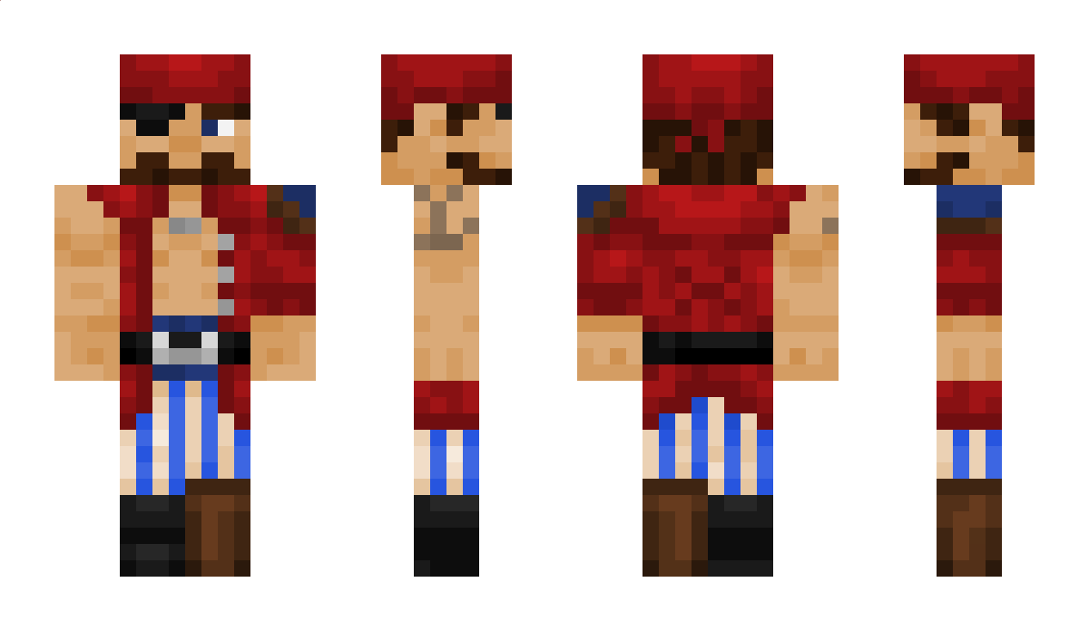 partik Minecraft Skin