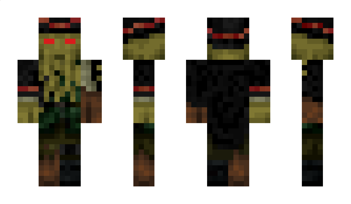 Crawdead Minecraft Skin