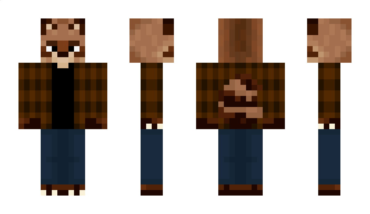 TipzyTanooki Minecraft Skin