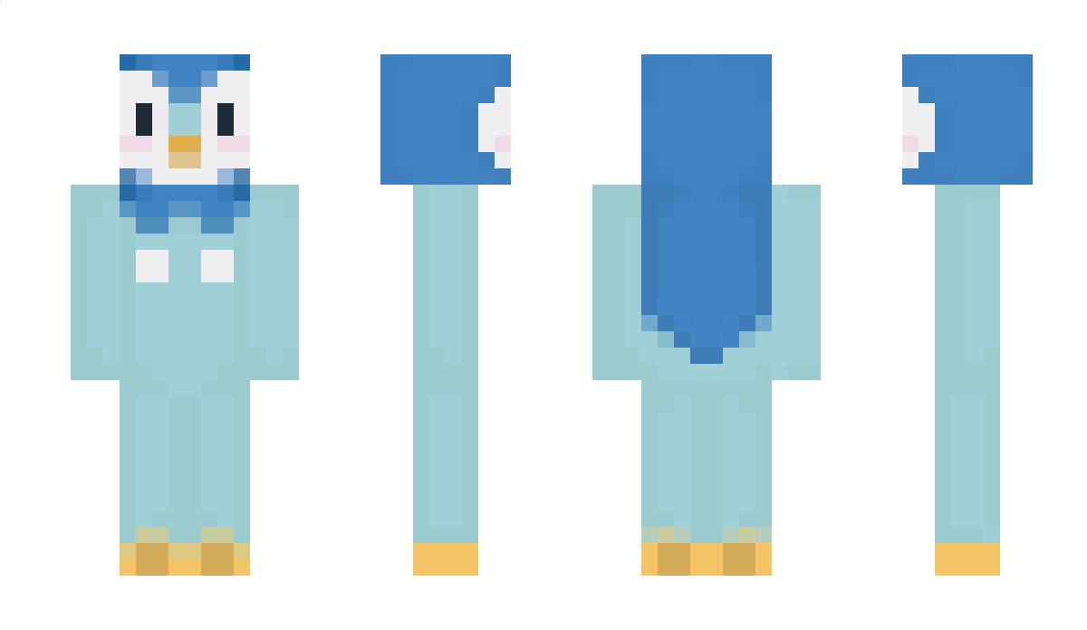 Squirtpants Minecraft Skin
