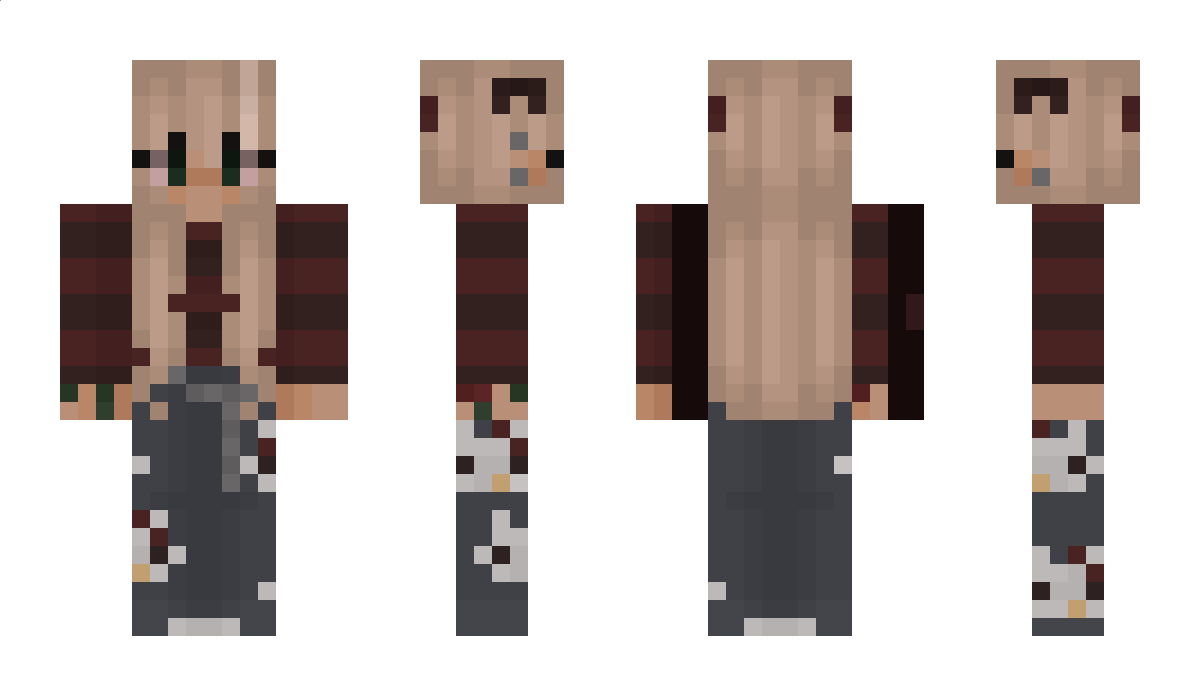 fuchsiges Minecraft Skin