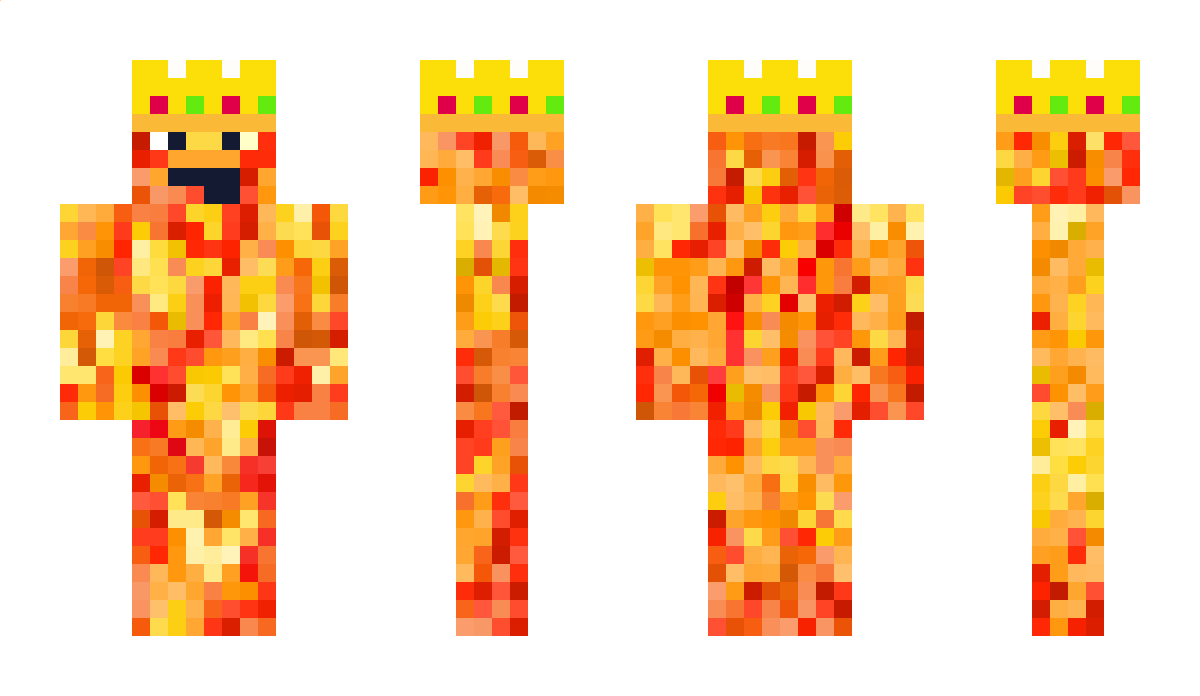 PrinceFlameMC Minecraft Skin