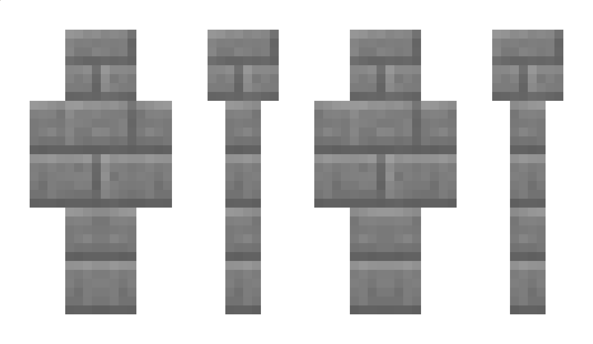 Steinziegel Minecraft Skin