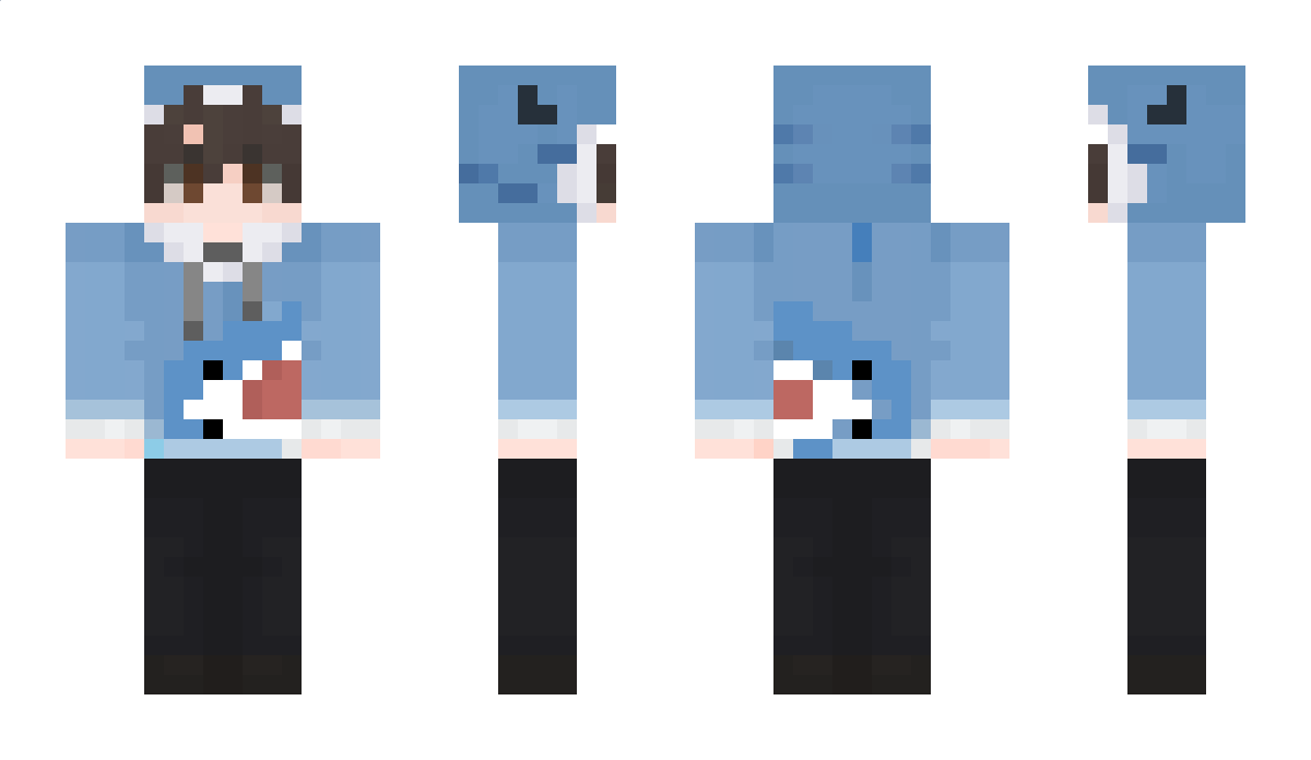 Mr_Blahaj Minecraft Skin