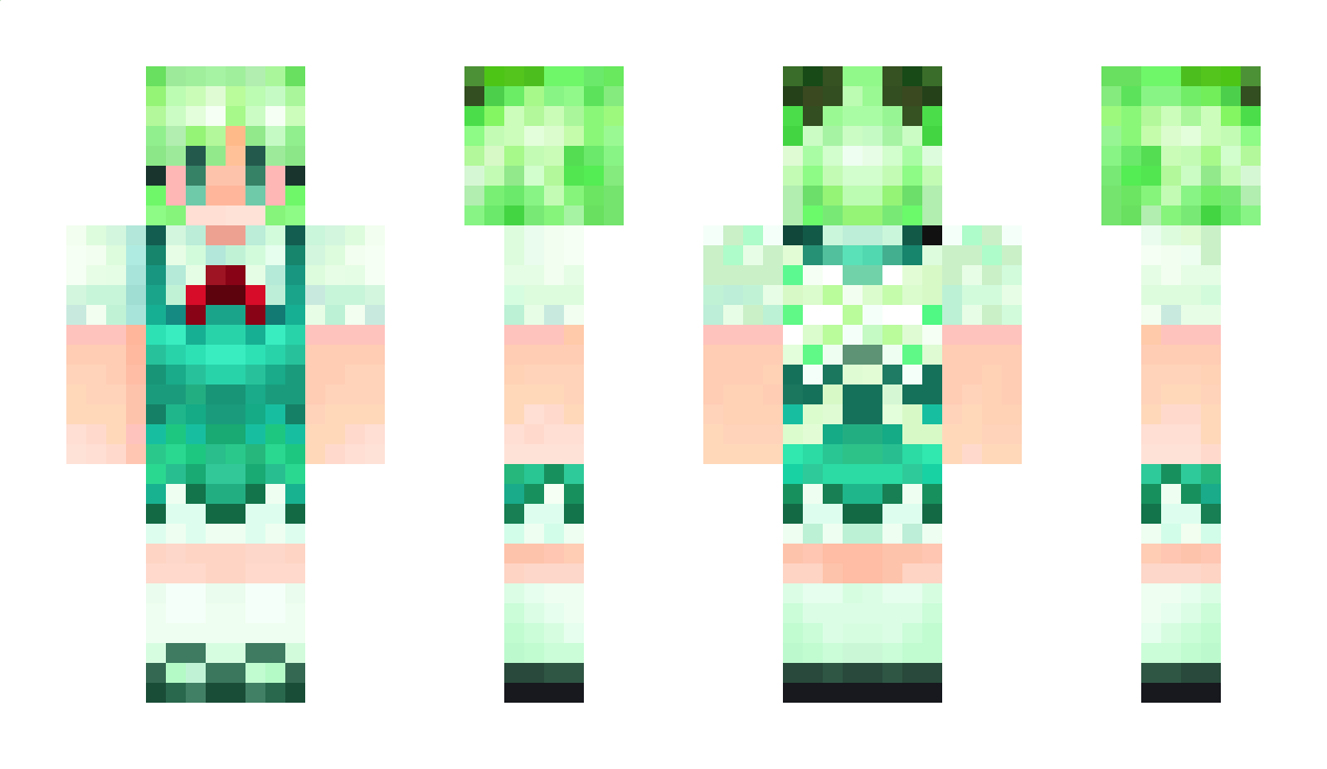 weed_cirno Minecraft Skin