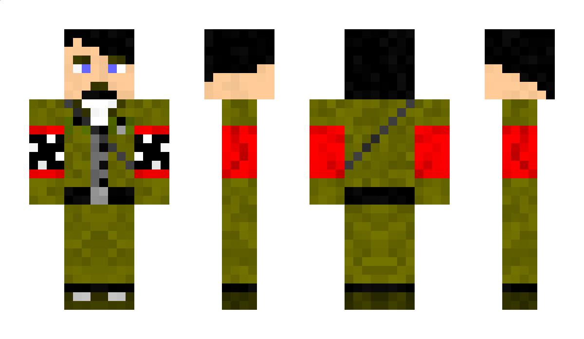 hitcler Minecraft Skin