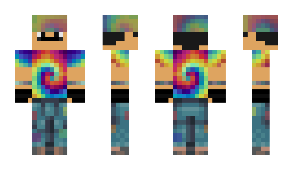 DestructionHippy Minecraft Skin