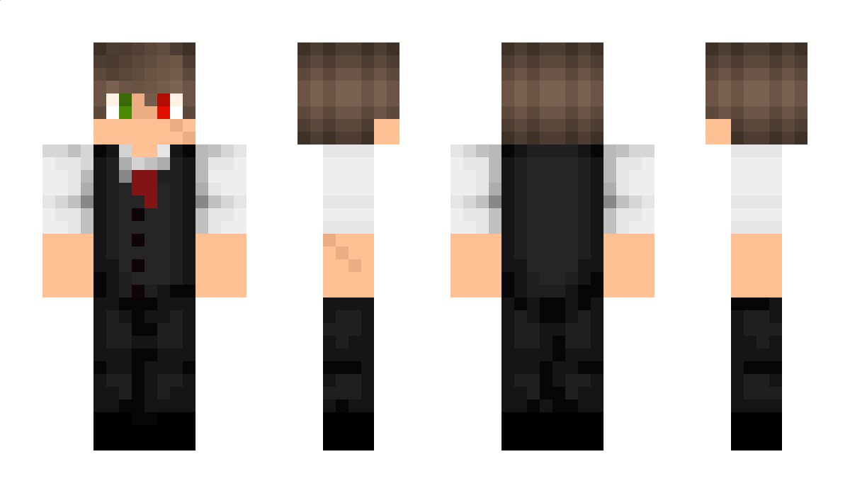 DimensionalRed Minecraft Skin