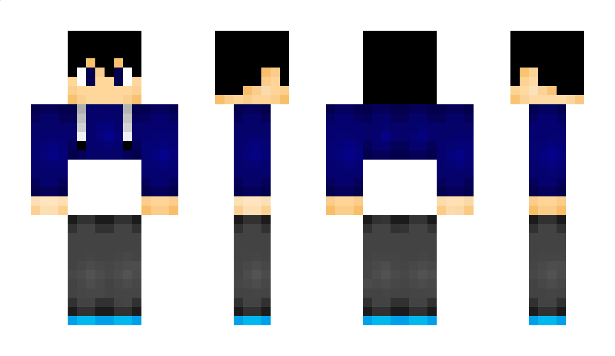 BluTwo Minecraft Skin