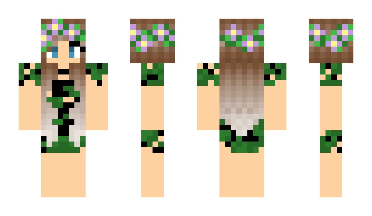 Blanche_hell Minecraft Skin