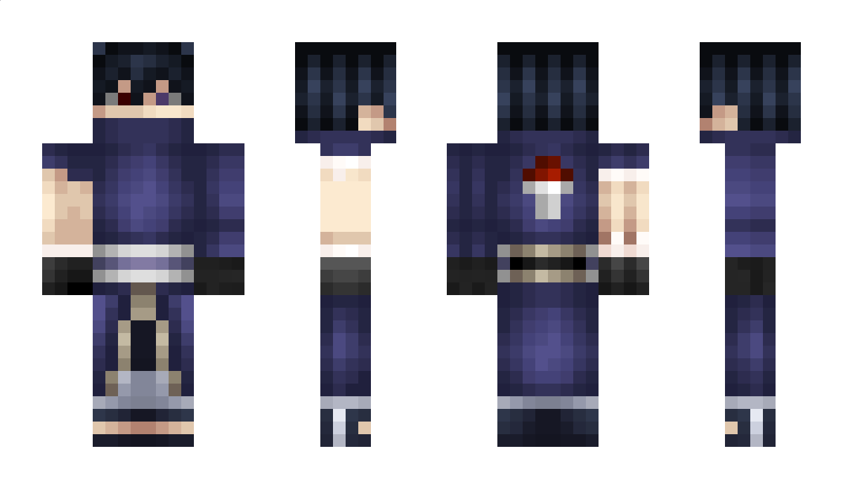 ObitoDash Minecraft Skin