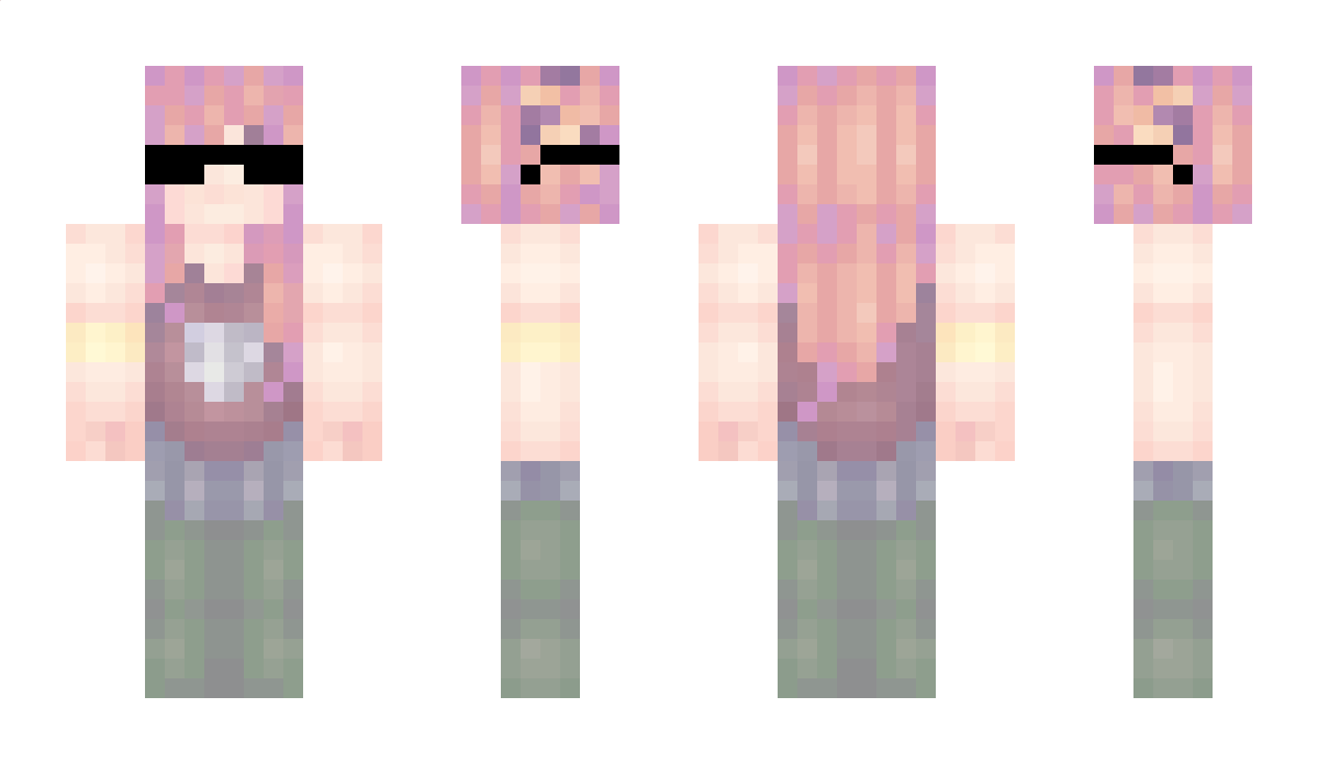 clientXD Minecraft Skin