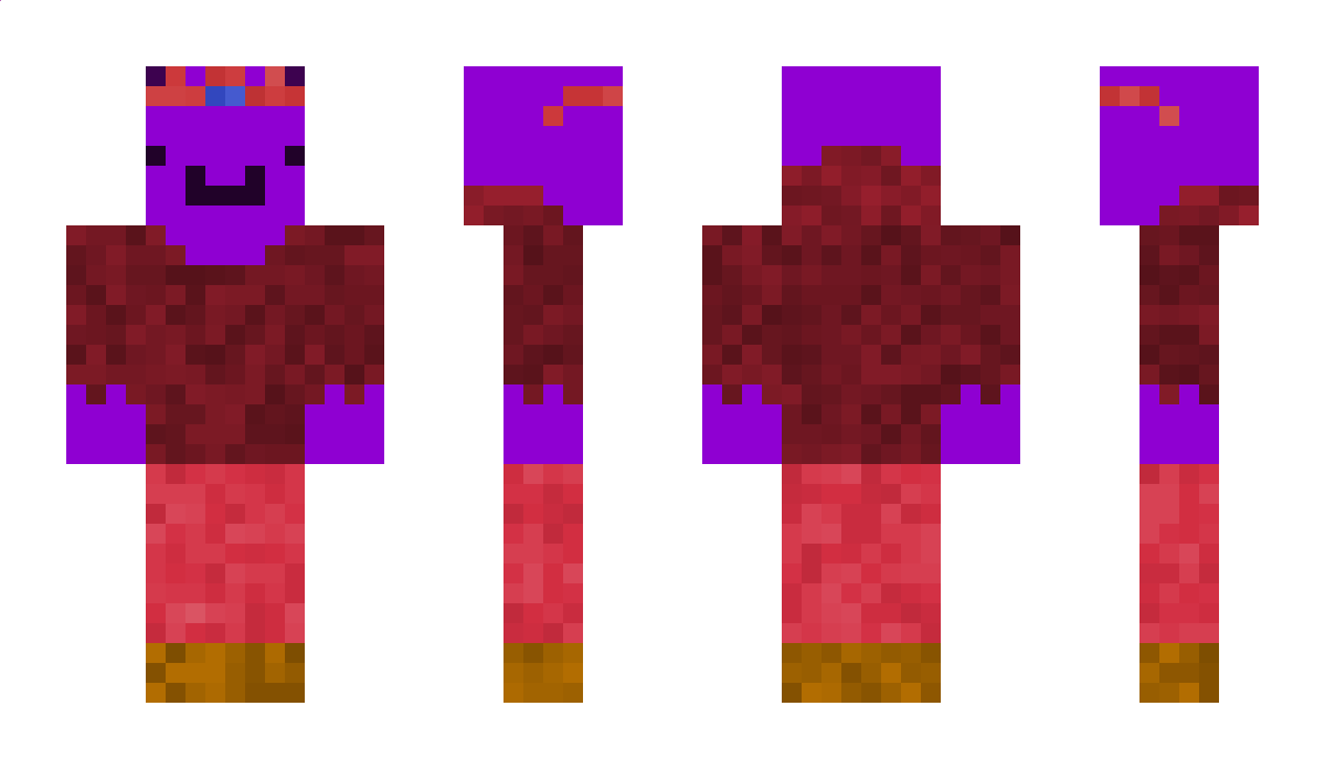 MulletMaiden Minecraft Skin