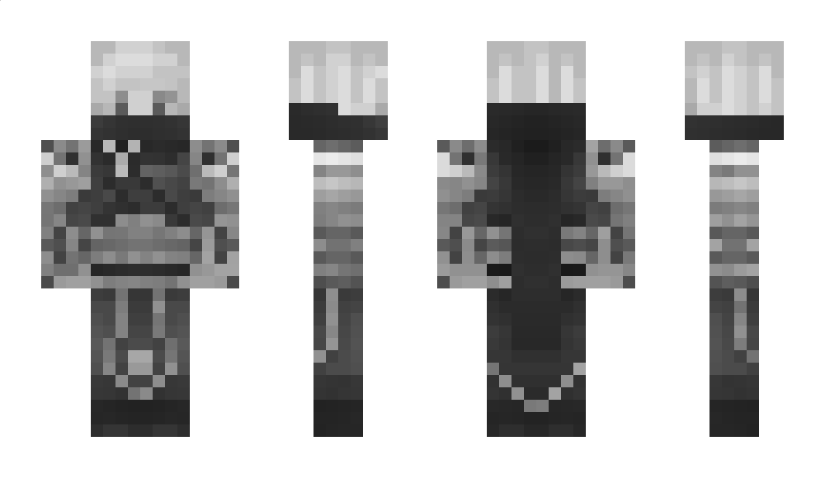 Witherskelett Minecraft Skin