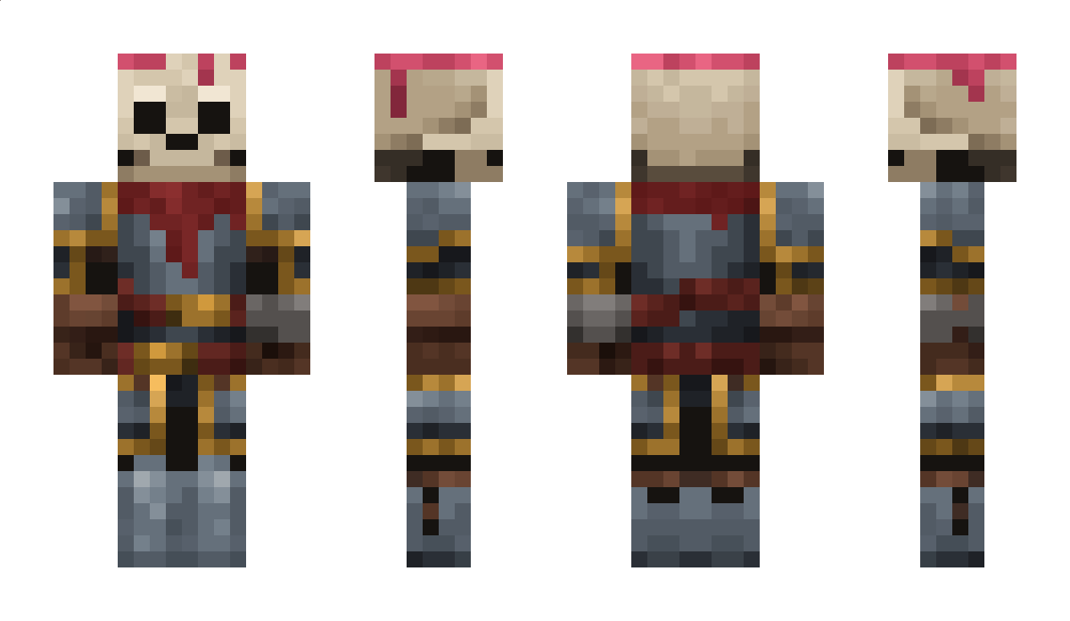 MarchingBones Minecraft Skin