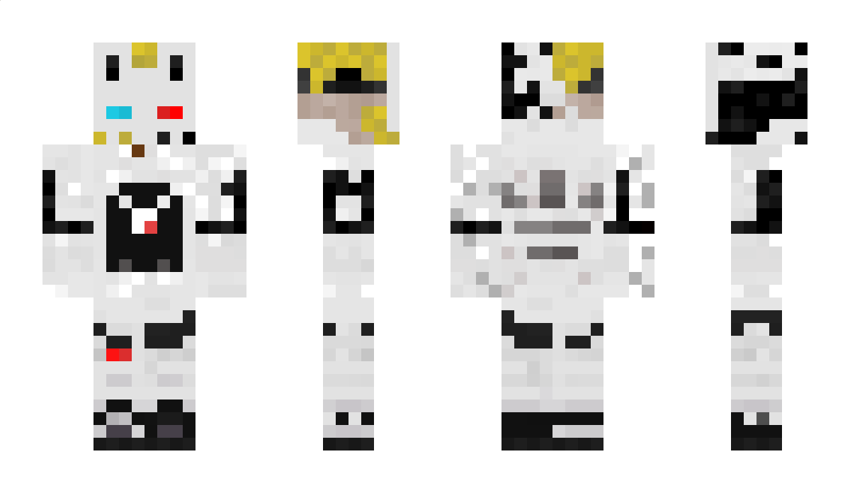 NerfOneR Minecraft Skin