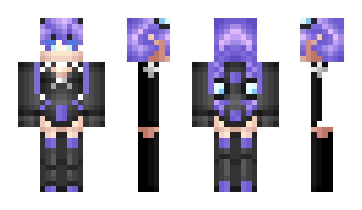 Neptunia Minecraft Skin