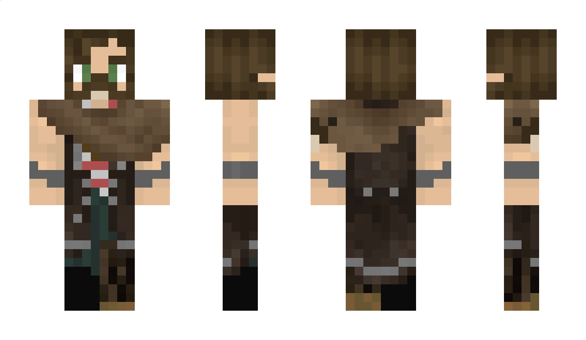 SeaverTheBeaver Minecraft Skin