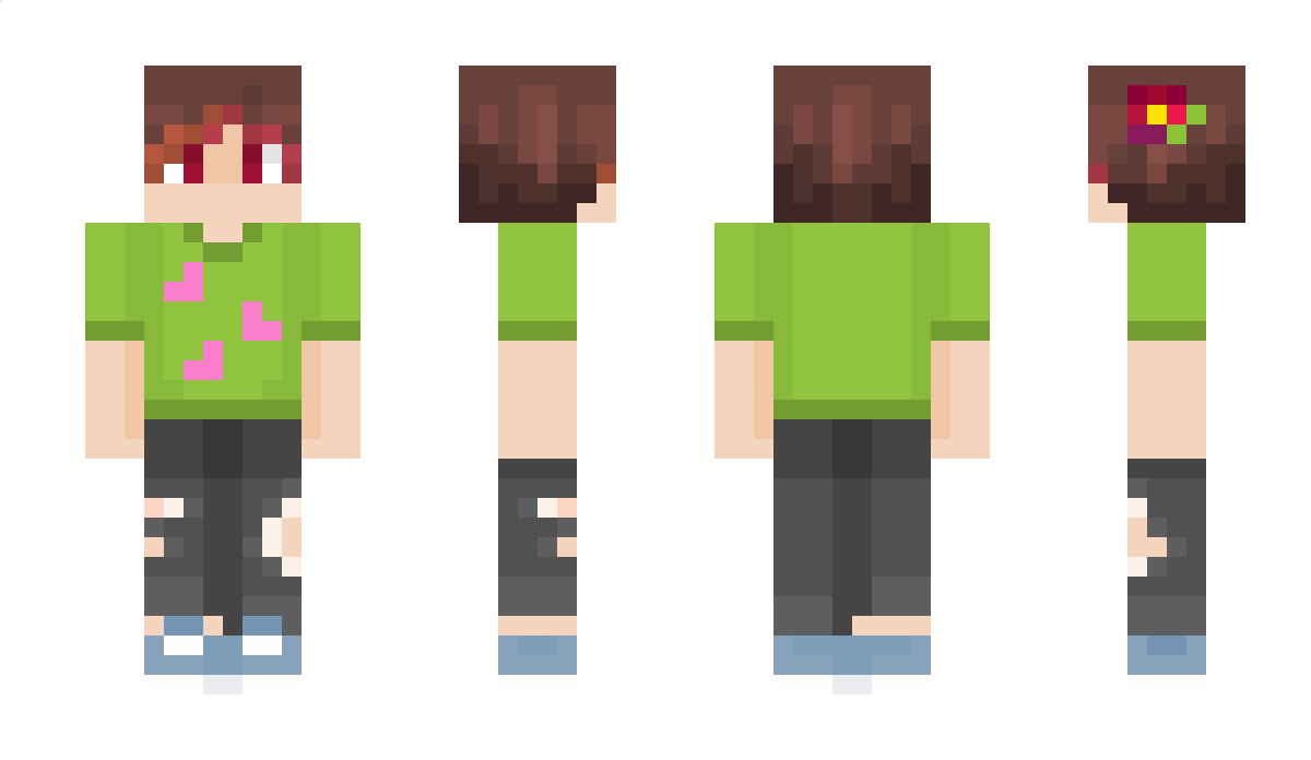SpiralingMess Minecraft Skin