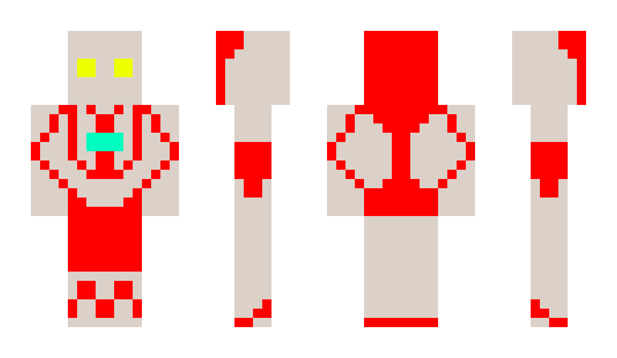 ULTRAMEN Minecraft Skin