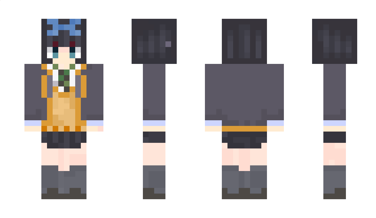 RukaSarashina Minecraft Skin