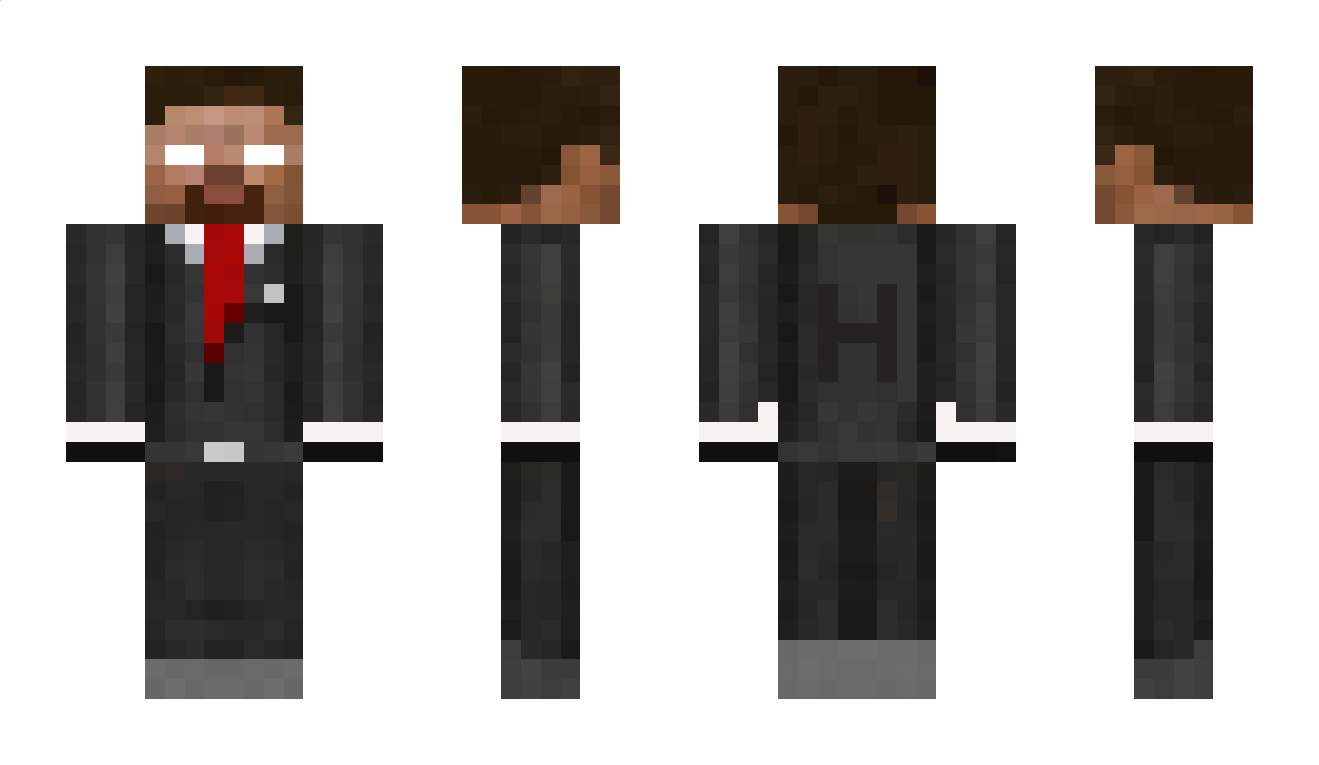 HerobrineMC Minecraft Skin