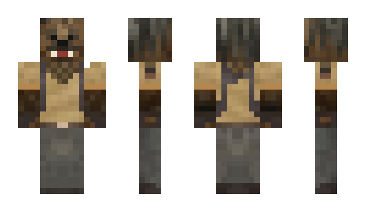 Redwarrior Minecraft Skin