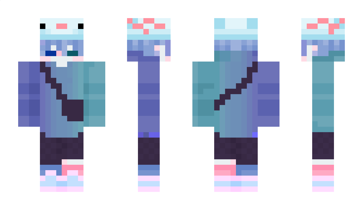 AxolotlowyPL Minecraft Skin