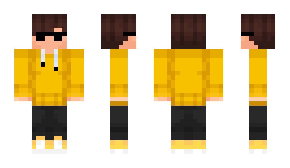BlackNYellowPro Minecraft Skin