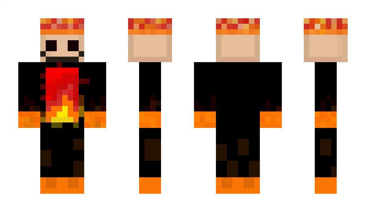 FireyBlock Minecraft Skin