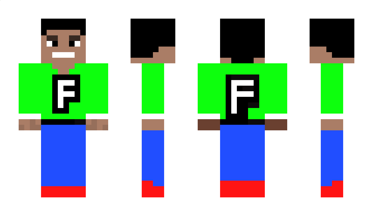 FuzionDroid Minecraft Skin