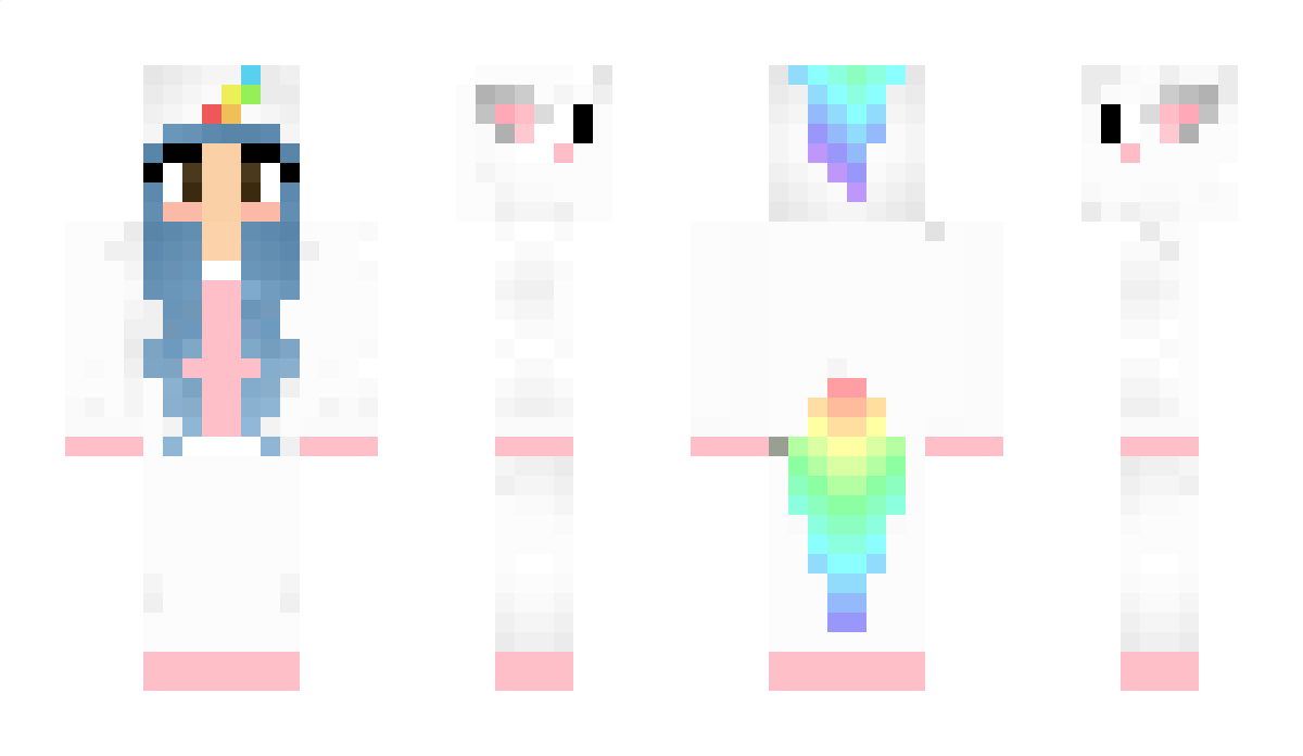 BluemaneUnicorn Minecraft Skin