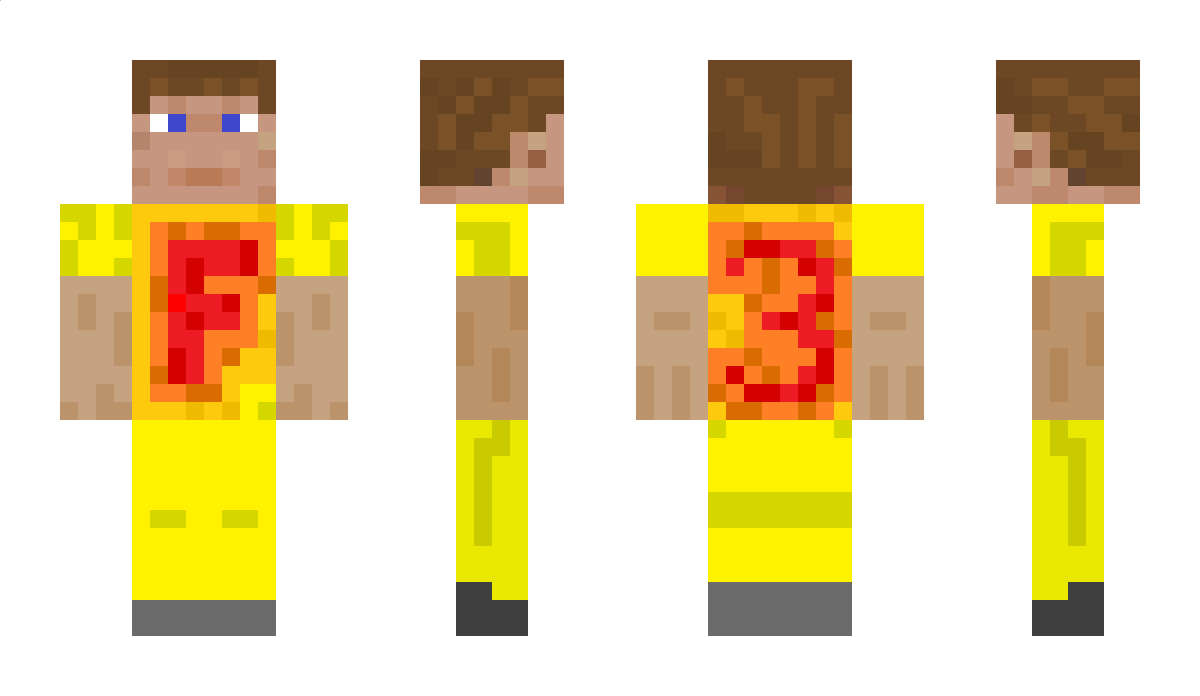 Fredcubed Minecraft Skin