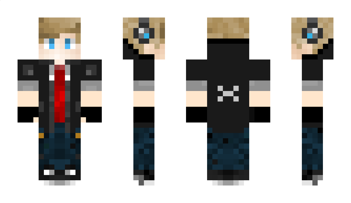 Block_and_White Minecraft Skin