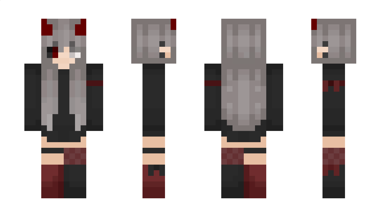 GhostlyGrey_ Minecraft Skin