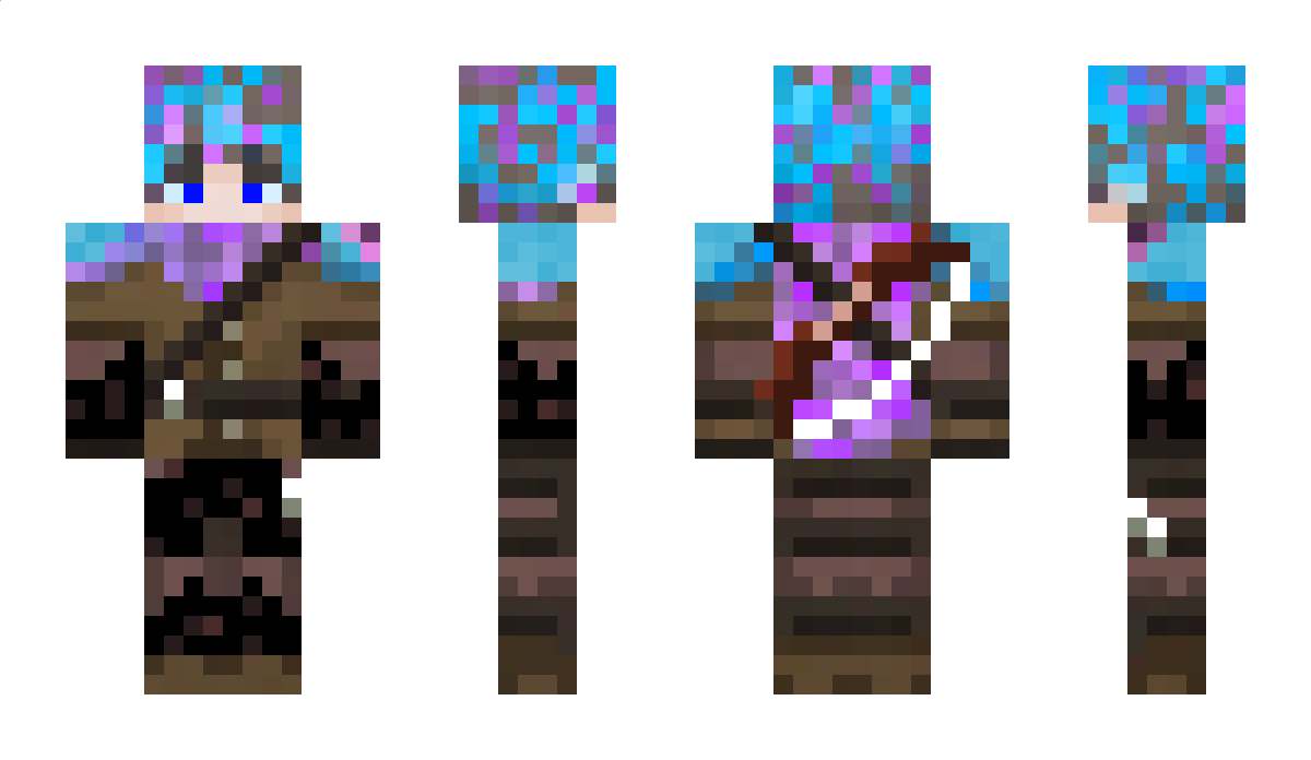 Bluemethyst Minecraft Skin