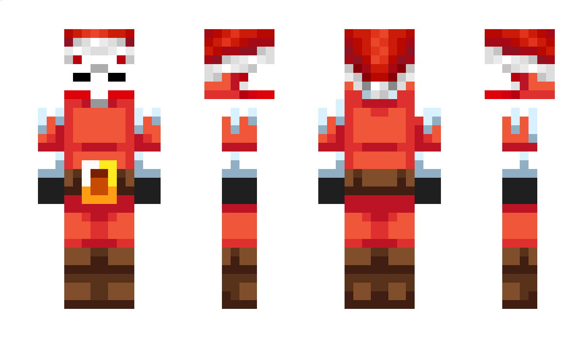 RedKnightPG3D Minecraft Skin