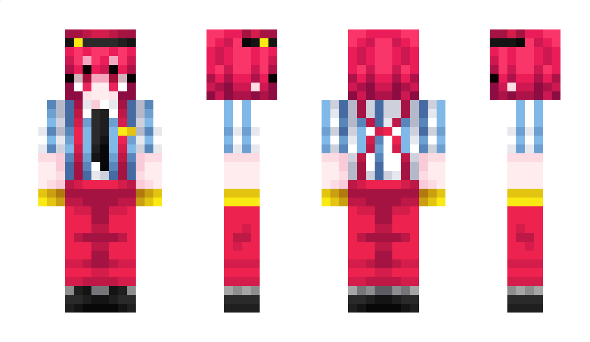 TetoKasaneSynthV Minecraft Skin