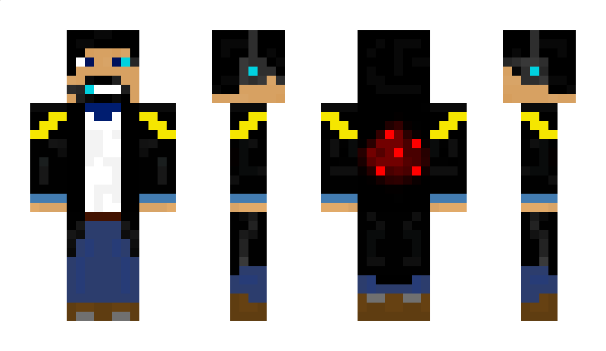 BLACKvTEN Minecraft Skin