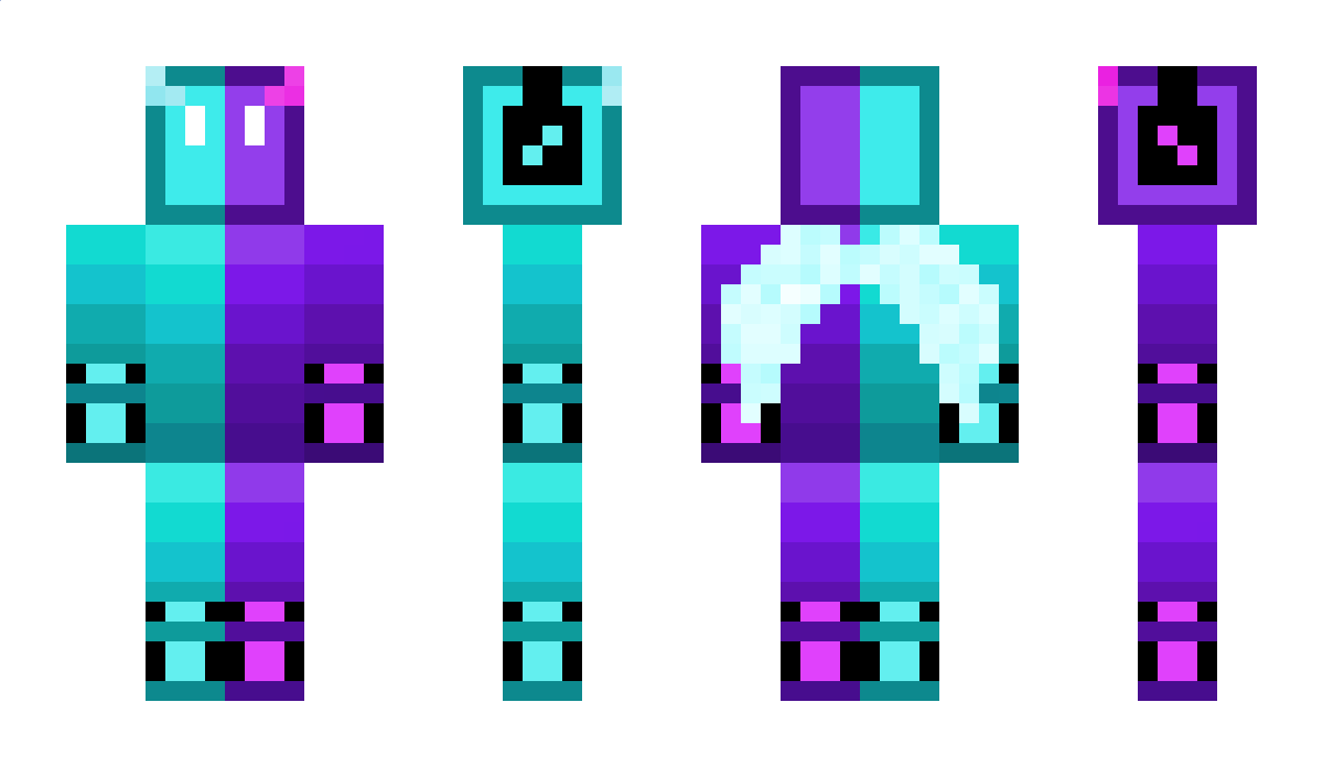 DuoSoul Minecraft Skin