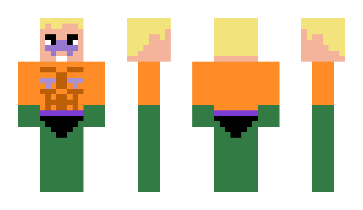 MermaidMan0 Minecraft Skin