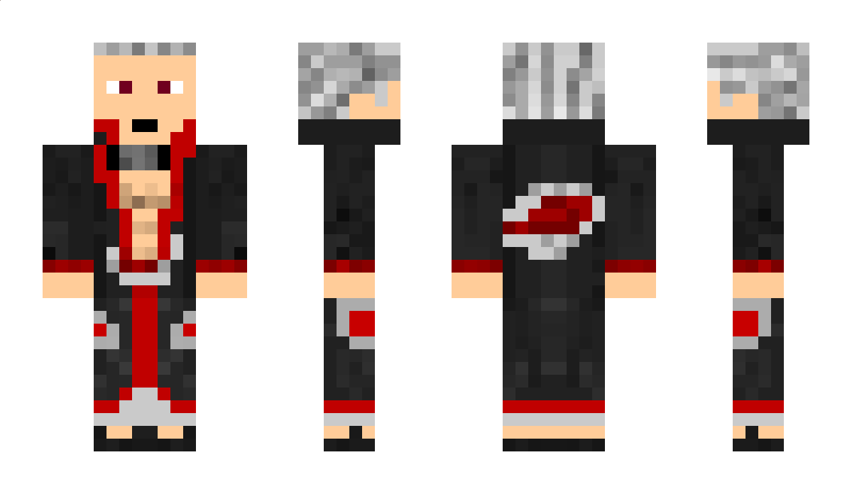 Hidan Minecraft Skin