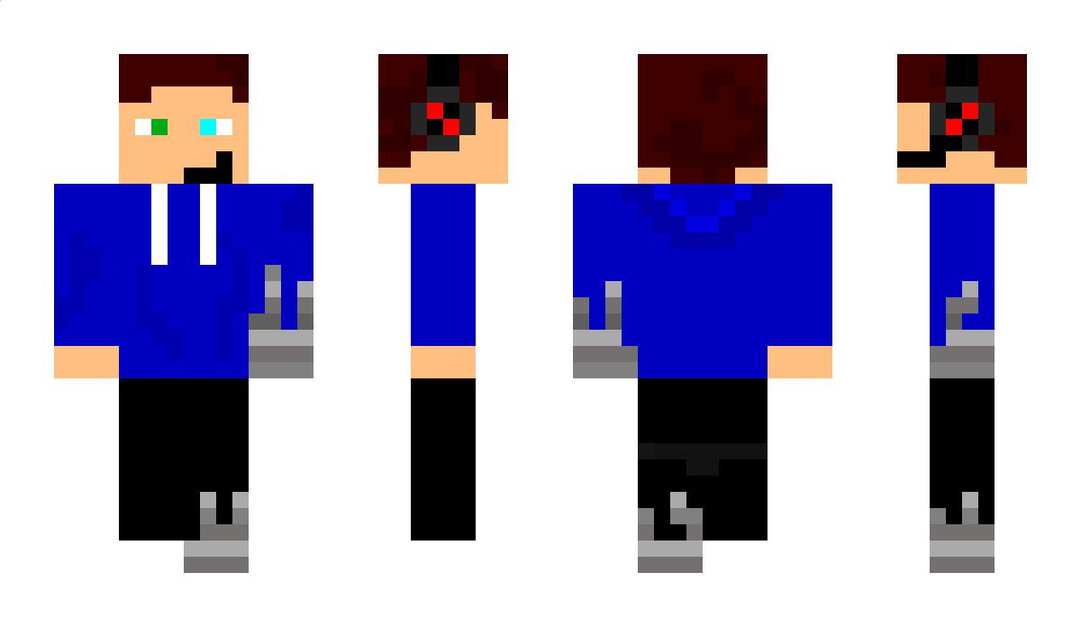 PartyGamer12 Minecraft Skin