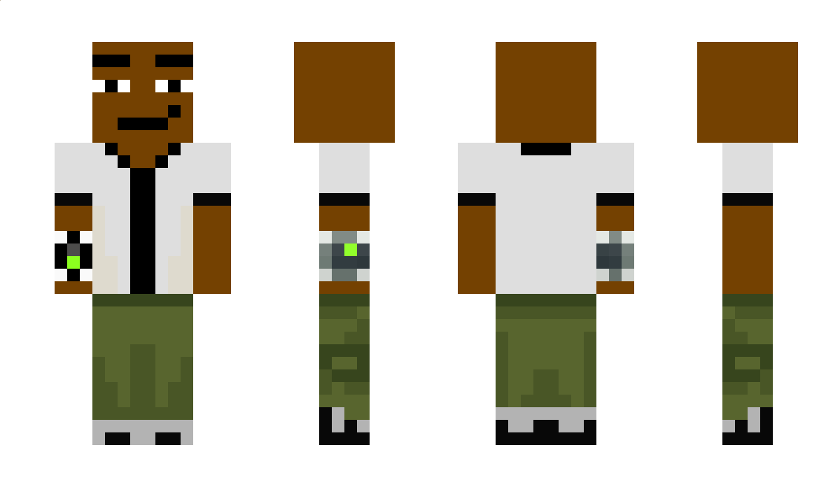 autism_power Minecraft Skin