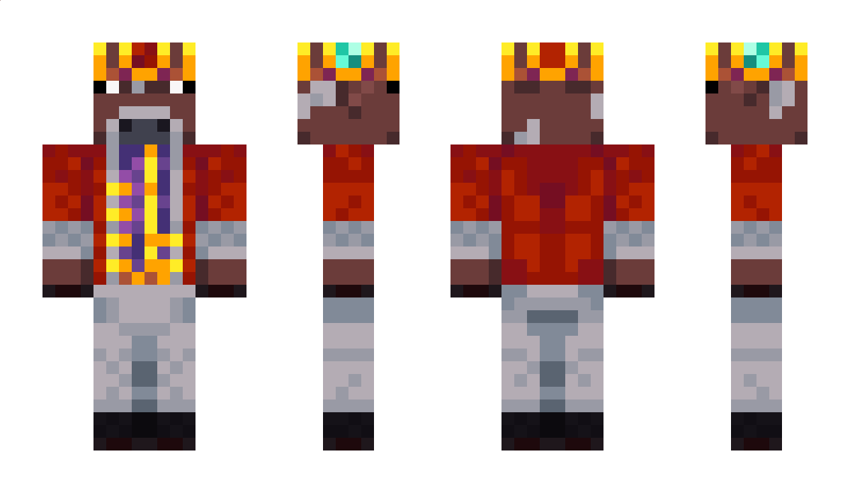 Cowarted Minecraft Skin